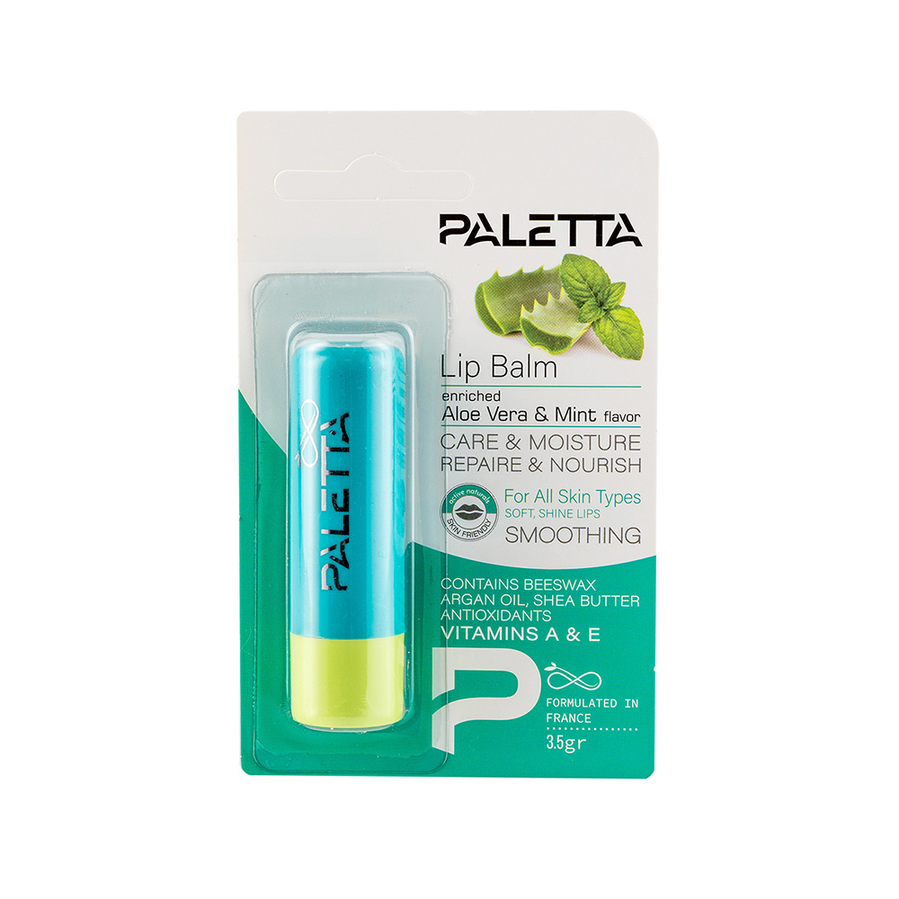 تصویر بالم لب پالتا مدل Aloevera And Mint